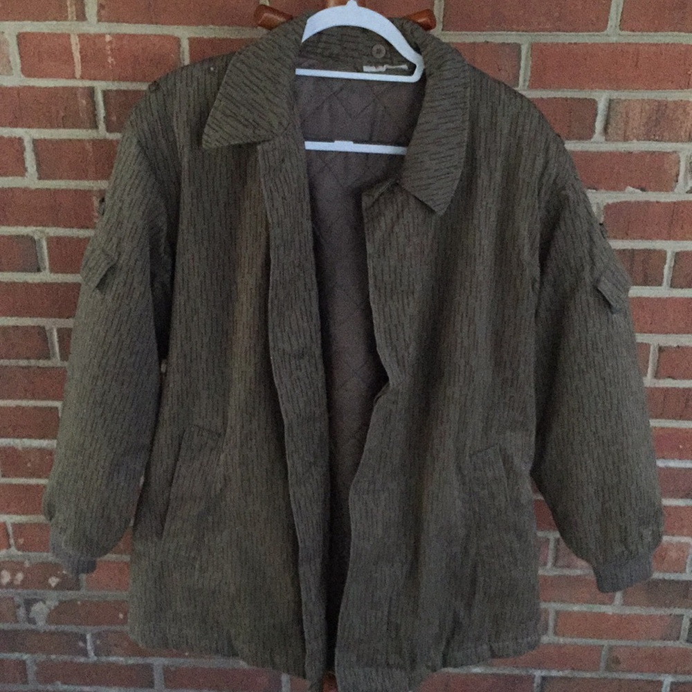 German Rain Drop camo insulated field coat